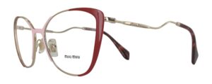 Miu Miu Women's Eyeglasses (Mu51Qv-Vyg1O1-53)
