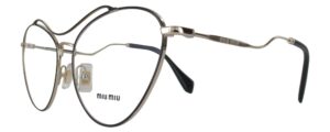 Miu Miu Women's Eyeglasses (Mu53Pv-1Ab1O1-56)