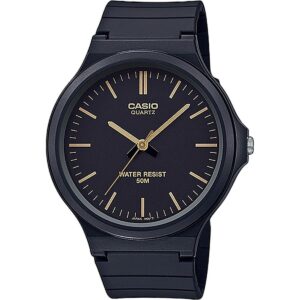 Casio Standard Analog Resin Strap Black Dial Quartz MW-240-1E2V Men's Watch