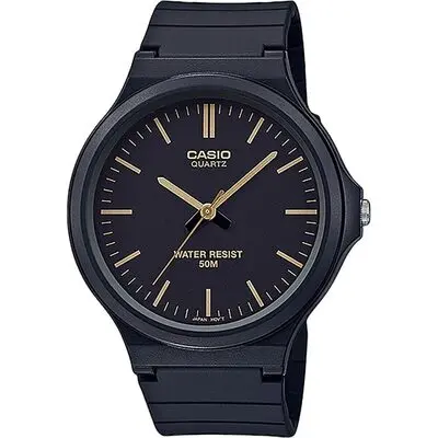 Casio Standard Analog Resin Strap Black Dial Quartz MW-240-1E2V Men's Watch