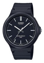 Casio Youth Analog Resin Strap Black Dial Quartz MW-240-1EV Men's Watch