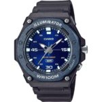 Casio Standard Analog Resin Strap Blue Dial Quartz MW-620H-2AV 100M Men's Watch