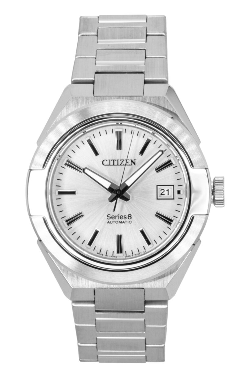 Citizen Series 8 Stainless Steel Silver Dial Automatic NA1000-88A 100M Men's Watch
