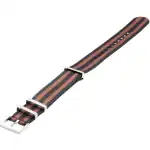 Ratio NATO22 Brown and Black Nylon 22mm Watch Strap