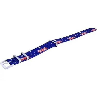 Ratio NATO30 Australia National Flag Pattern Polyester 22mm Watch Strap