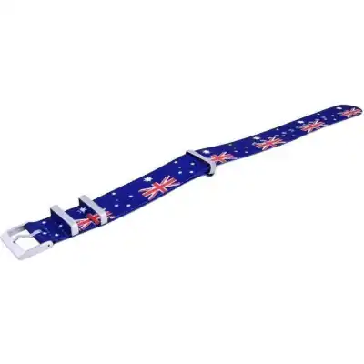 Ratio NATO30 Australia National Flag Pattern Polyester 22mm Watch Strap Ratio NATO30 Australia National Flag Pattern Polyester 22mm Watch Strap