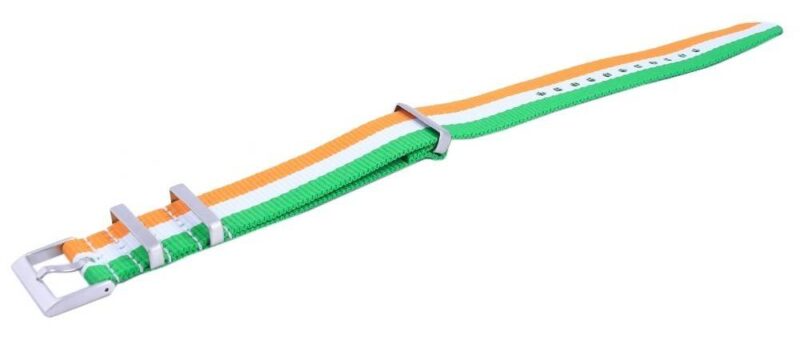 Ratio NATO33 Ireland National Flag Pattern Polyester 22mm Watch Strap Ratio NATO33 Ireland National Flag Pattern Polyester 22mm Watch Strap