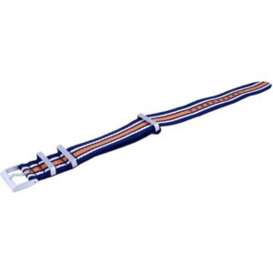 Ratio NATO35 Blue And Orange Polyester 22mm Watch Strap