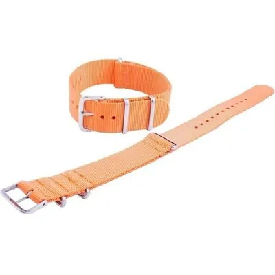 Ratio Orange NATO7 Nylon Strap 22mm