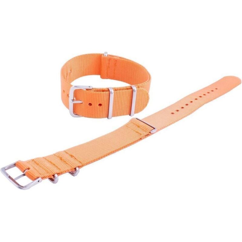 Ratio Orange NATO7 Nylon Strap 22mm