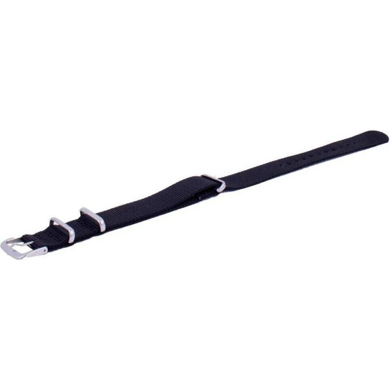 Ratio Brand NATOS13 Nero Nylon Watch Strap 18mm