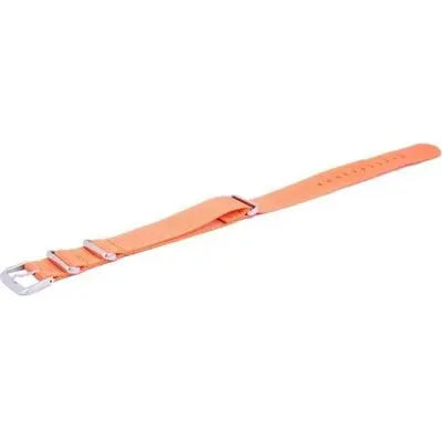 Ratio Brand NATOS14 Orange Nylon Watch Strap 18mm