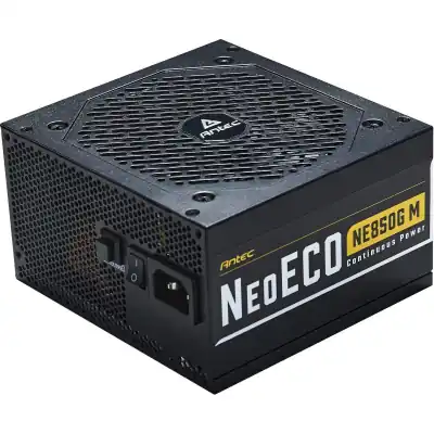 Antec NeoECO Gold Modular 850W Power Supply Unit (80 PLUS® Gold, PCIe 5.0 Ready, Full Modular)