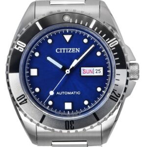 Citizen Sport Stainless Steel Blue Dial Automatic NH7530-52M 100M Men's Watch