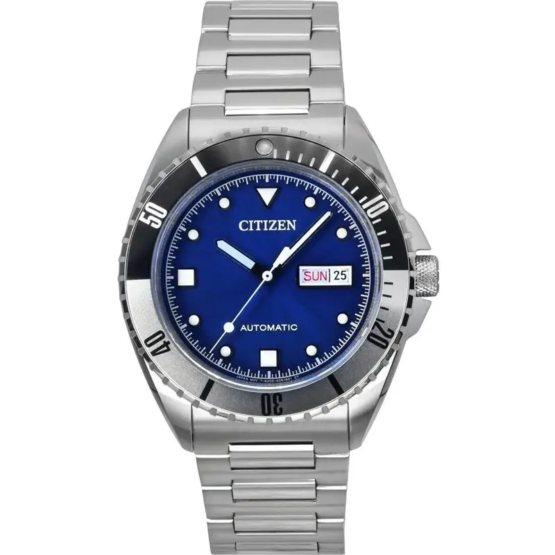 Citizen Sport Stainless Steel Blue Dial Automatic NH7530-52M 100M Men's Watch