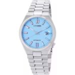 Citizen Tsuyosa Stainless Steel Blue Dial Automatic NJ0151-53L Men's Watch