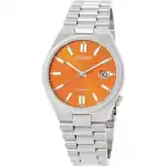 Citizen Tsuyosa Stainless Steel Orange Dial Automatic NJ0151-88Z Men's Watch