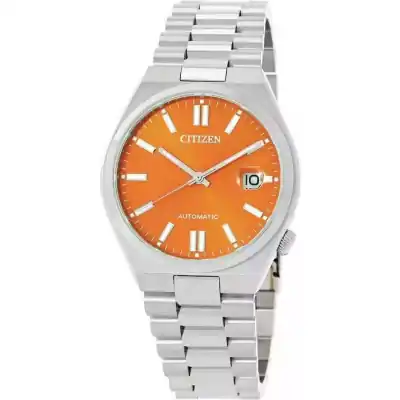 Citizen Tsuyosa Stainless Steel Orange Dial Automatic NJ0151-88Z Men's Watch