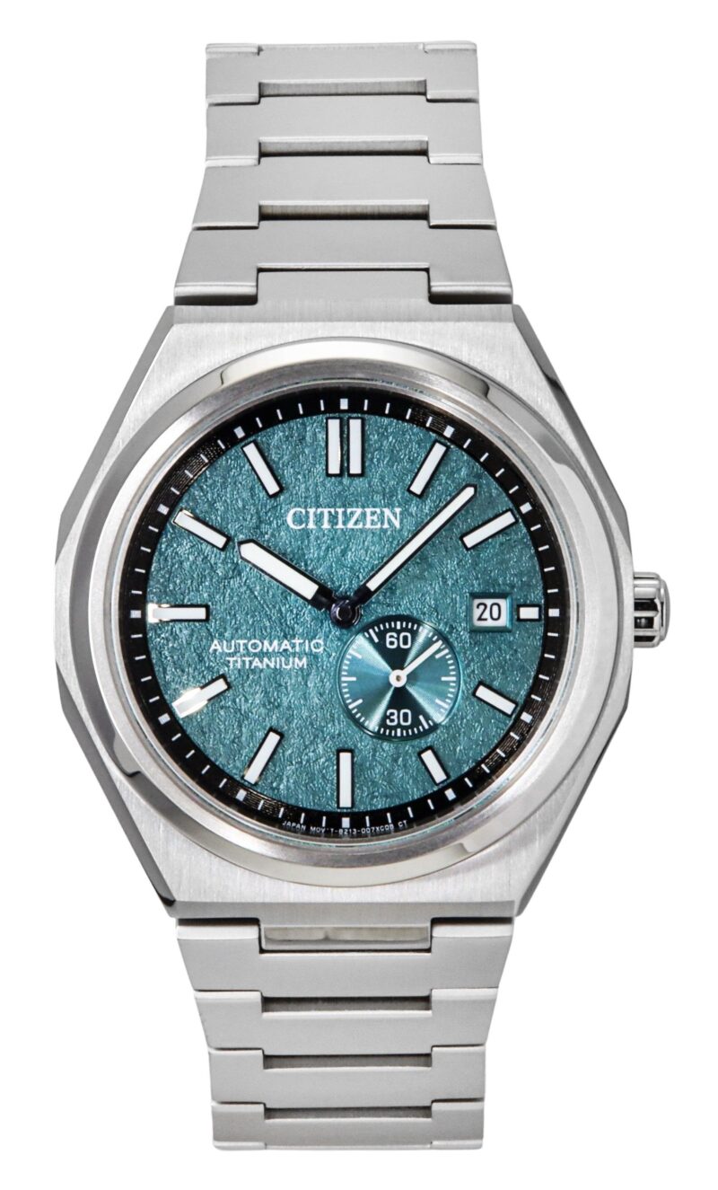 Citizen Zenshin Super Titanium Green Dial Automatic NJ0180-80X 100M Men's Watch