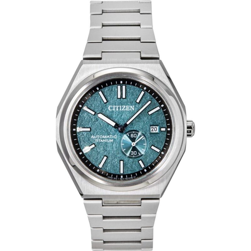 Citizen Zenshin Super Titanium Green Dial Automatic NJ0180-80X 100M Men's Watch Citizen Zenshin Super Titanium Green Dial Automatic NJ0180-80X 100M Men's Watch