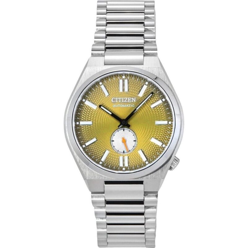 Citizen Tsuyosa Small Second Stainless Steel Textured Green Dial Automatic NK5010-51X Men's Watch