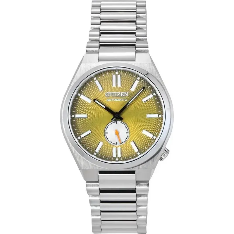 Citizen Tsuyosa Small Second Stainless Steel Textured Green Dial Automatic NK5010-51X Men's Watch Citizen Tsuyosa Small Second Stainless Steel Textured Green Dial Automatic NK5010-51X Men's Watch