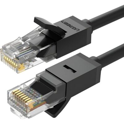 UGREEN NW102-20159 Cat6 UTP Ethernet Cable 1m - Black