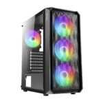 Antec NX292 ATX | Micro-ATX | ITX ARGB Mid-Tower Gaming Chassis - Black