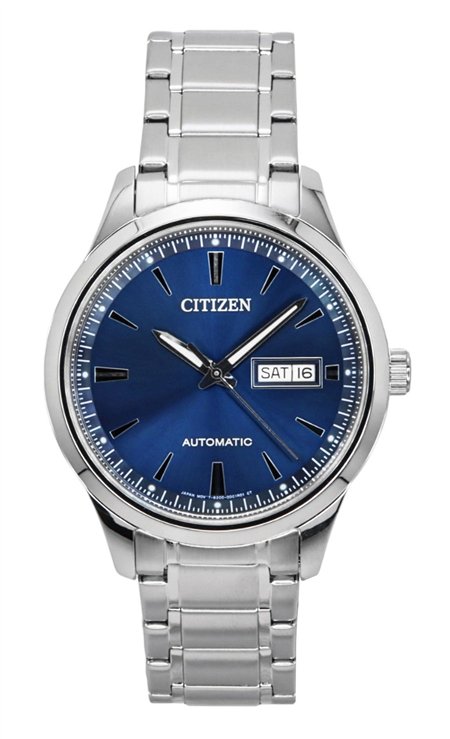 Citizen Stainless Steel Blue Dial Automatic NY4058-79L Men's Watch