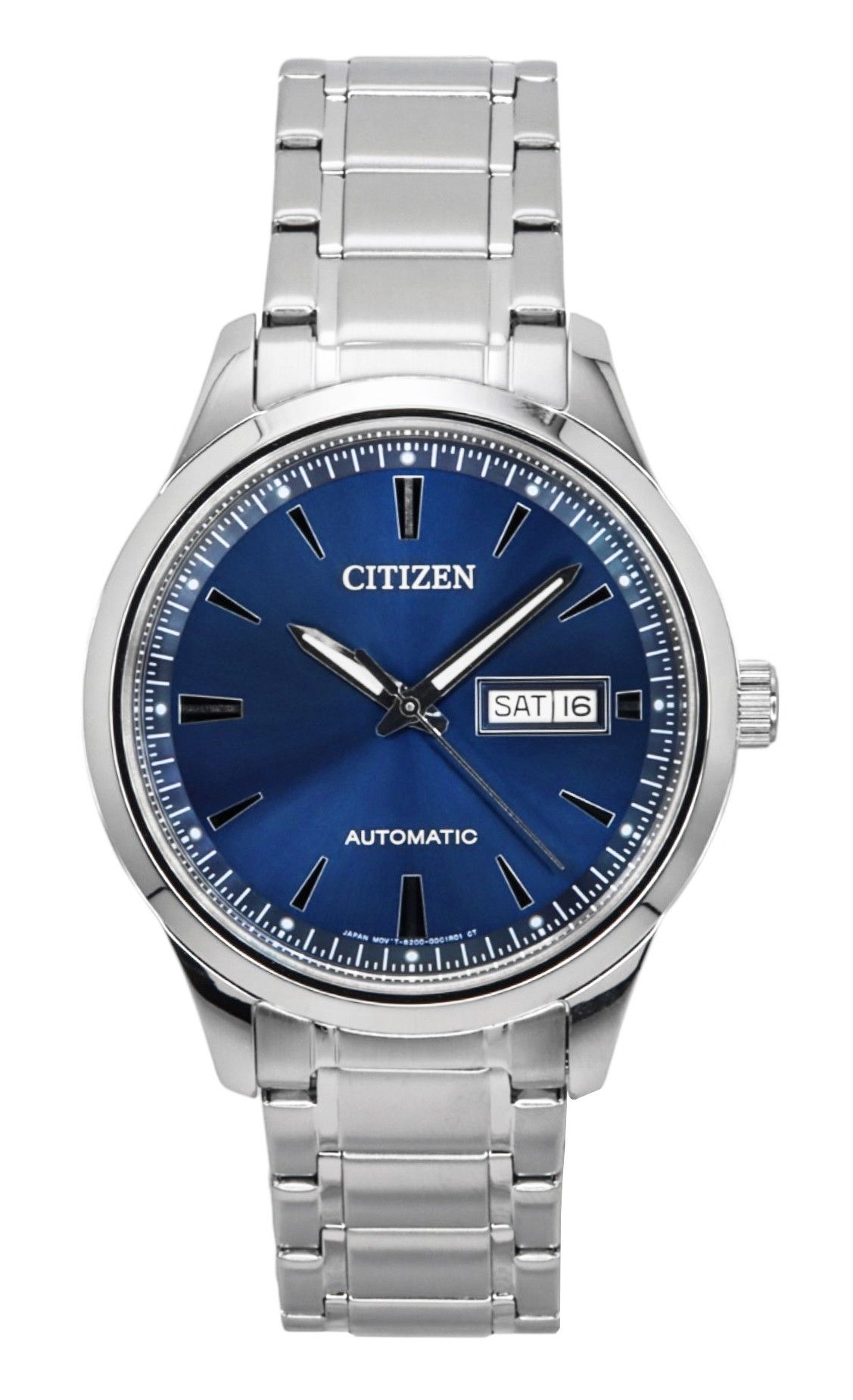 Citizen Stainless Steel Blue Dial Automatic NY4058-79L Men's Watch