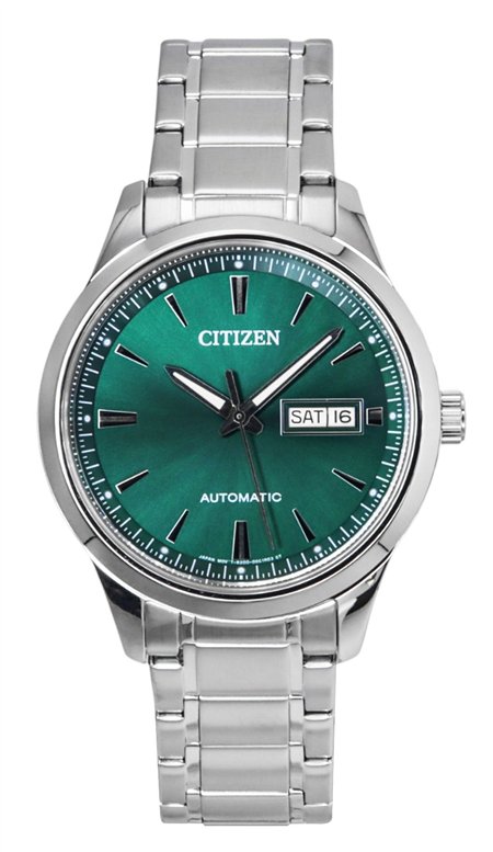 Citizen Stainless Steel Green Dial Automatic NY4058-79X Men's Watch