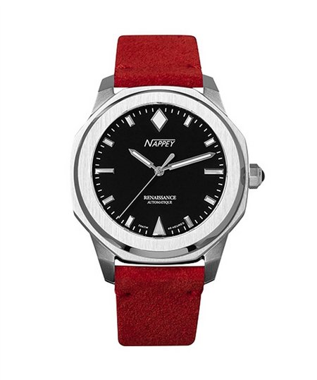 Nappey Renaissance Steel And White Automatic NY41-AD2M-3B4A 200M Unisex Watch