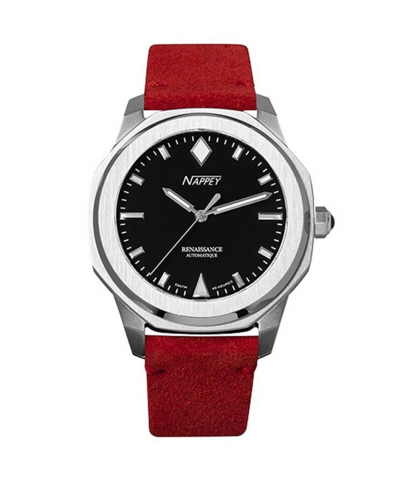 Nappey Renaissance Steel And White Automatic NY41-AD2M-3B4A 200M Unisex Watch