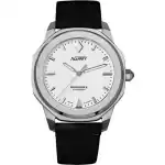 Nappey Renaissance Steel And White Suede Automatic NY41-AD2M-3B1A 200M Unisex Watch