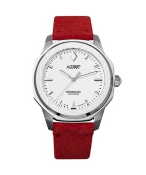 Nappey Renaissance Steel And White Automatic NY41-AD2M-3B6A 200M Unisex Watch