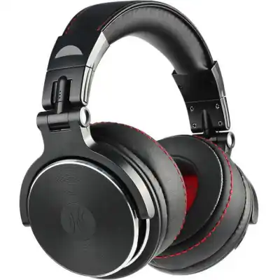 Oneodio Pro 50 Professional Wired Over Ear DJ and Studio Monitoring Headphones - BK