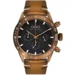 Out Of Order Bronzo Chrono Vegan Black Dial Quartz OOO.001-13.MS 100M Men's Watch