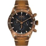 Out Of Order Bronzo Chrono Vegan Black Dial Quartz OOO.001-13.MS 100M Men's Watch