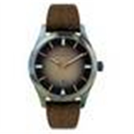 Out Of Order 143 Brown Full Lume Superluminova Dial Quartz OOO.001-17.AZ 100M Men's Watch