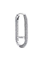 Pandora Me Extended Pave Link Single Earring With Clear Cubic Zirconia P-292796C01 For Women
