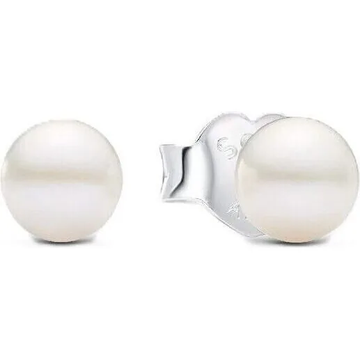 Pandora Treated Freshwater Cultural Pearl Earring P-293168C01 For Women Pandora Treated Freshwater Cultural Pearl Earring P-293168C01 For Women