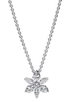 Pandora Sparkling Herbarium Cluster Pendant Necklace 392387C01-45 For Women
