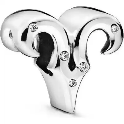 Pandora Sparkling Aries Zodiac Charm With Clear Cubic Zirconia P-798416C01 For Women