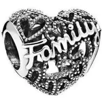 Pandora Family Heart Sterling Silver Charm 798571C00 For Women