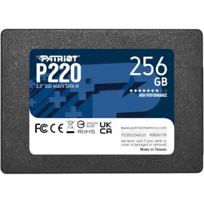 Patriot P220 256GB 2.5" SSD