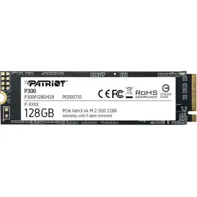 Patriot P300 128GB M.2 PCIe NVMe SSD