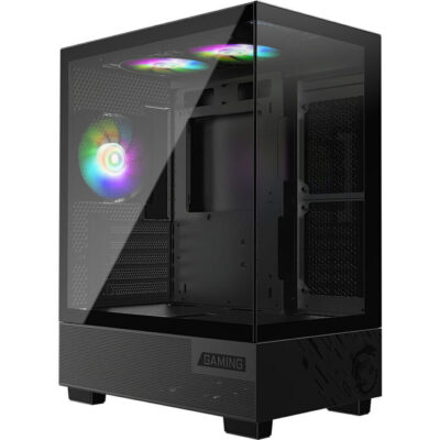 MSI PAG PANO M110A Micro-ATX Gaming Chassis – Black