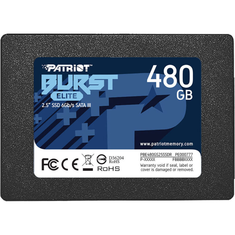 Patriot Burst Elite 480GB 2.5" SATA III SSD
