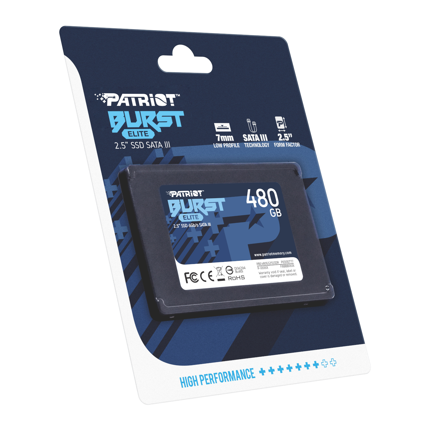 Patriot Burst Elite 480GB 2.5" SATA III SSD - Image 5