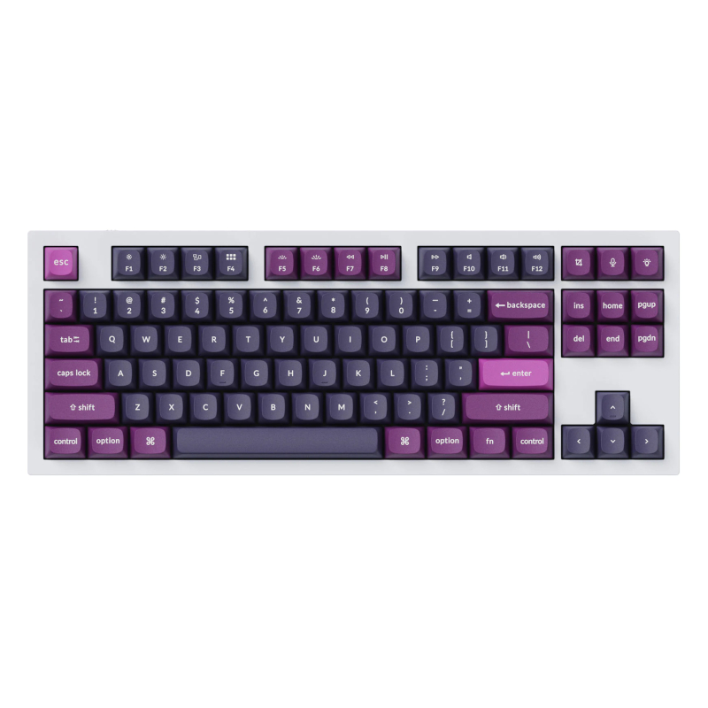 Keychron Double Shot OSA PBT Keycap Full Keycap Set - Purple 3 Keychron Double Shot OSA PBT Keycap Full Keycap Set - Purple - Image 3